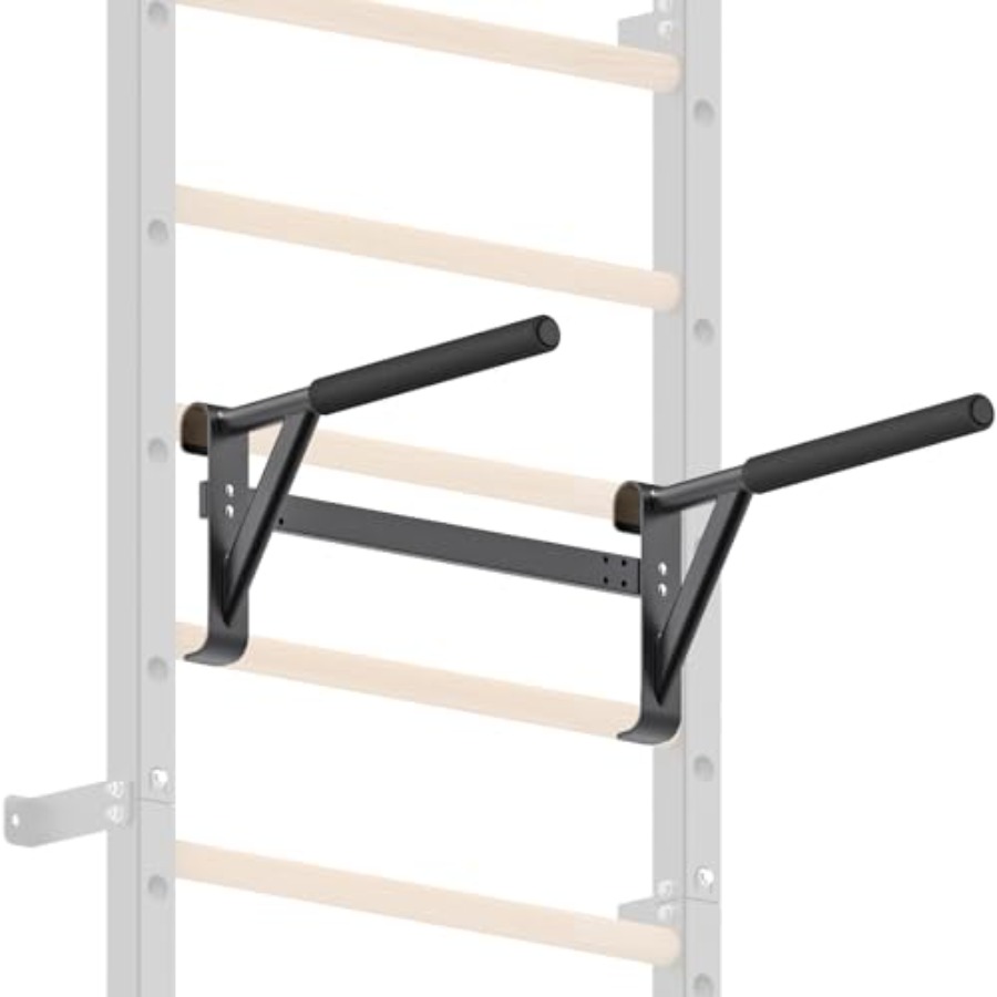 Pull Up Bar Grip - Wall Mounted Gymnastic Stall Bar 2x2