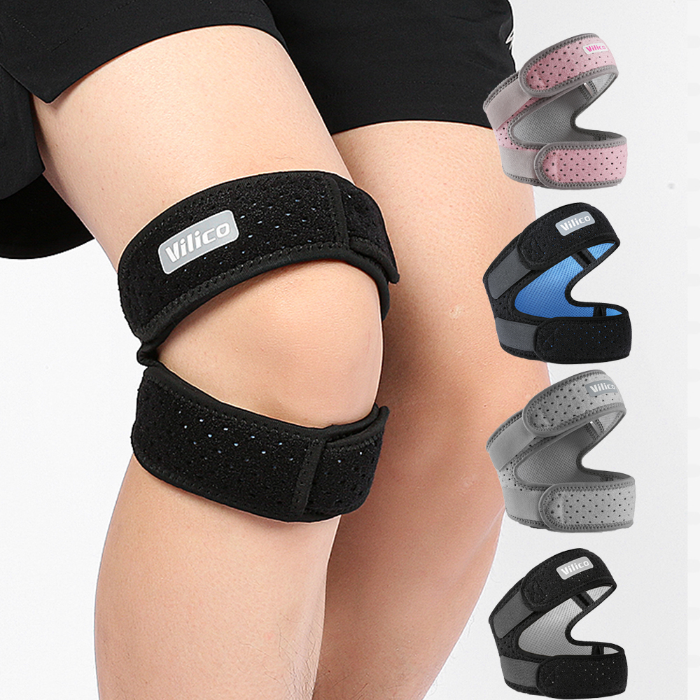 Knee Sleeve Pair - Sports knee pads, breathable and non-slip,