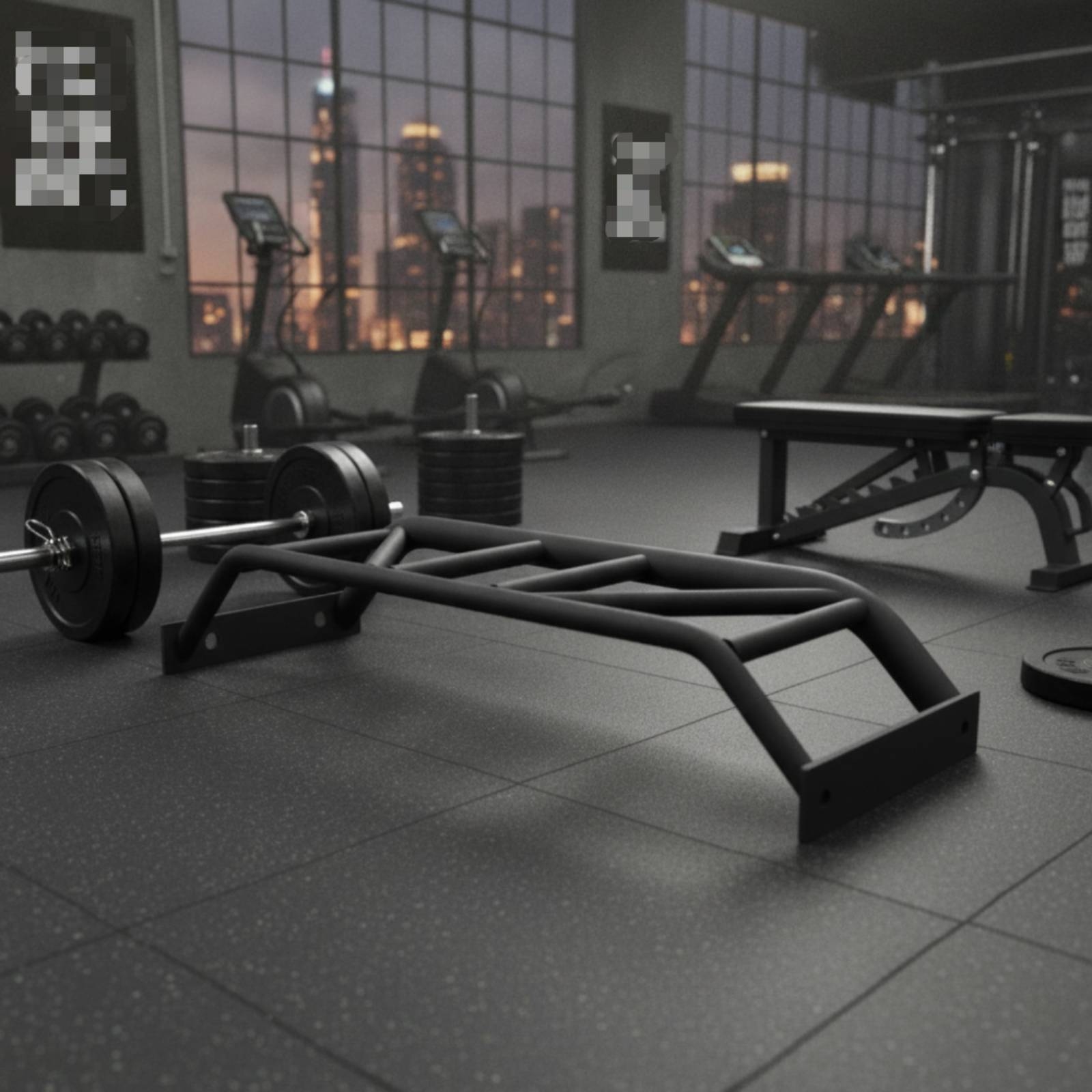 Heavy-duty Rack Attachment wit - Pull Up Bar Grip recension och pris