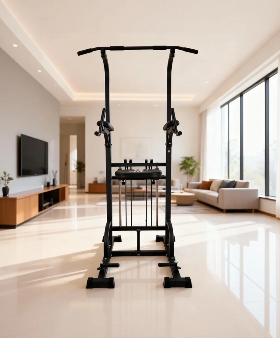 Power Tower Pull-Up Dip Statio - Pull Up Bar Grip recension och pris