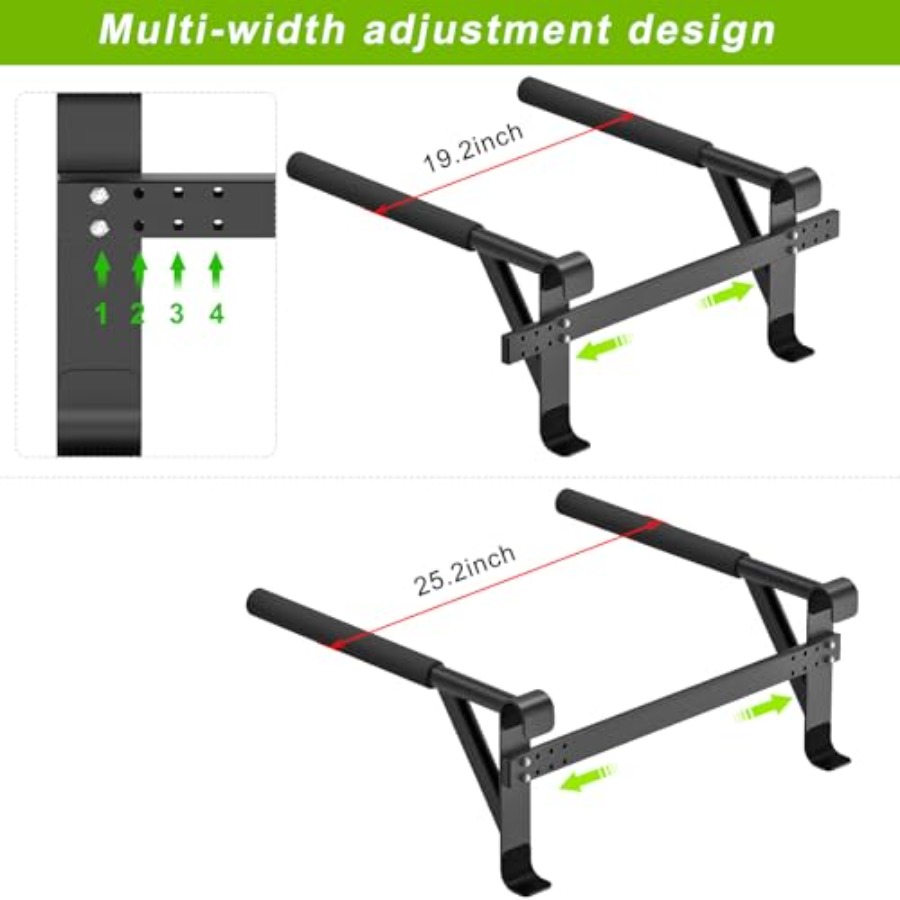 Wall Mounted Gymnastic Stall B - Pull Up Bar Grip recension och pris