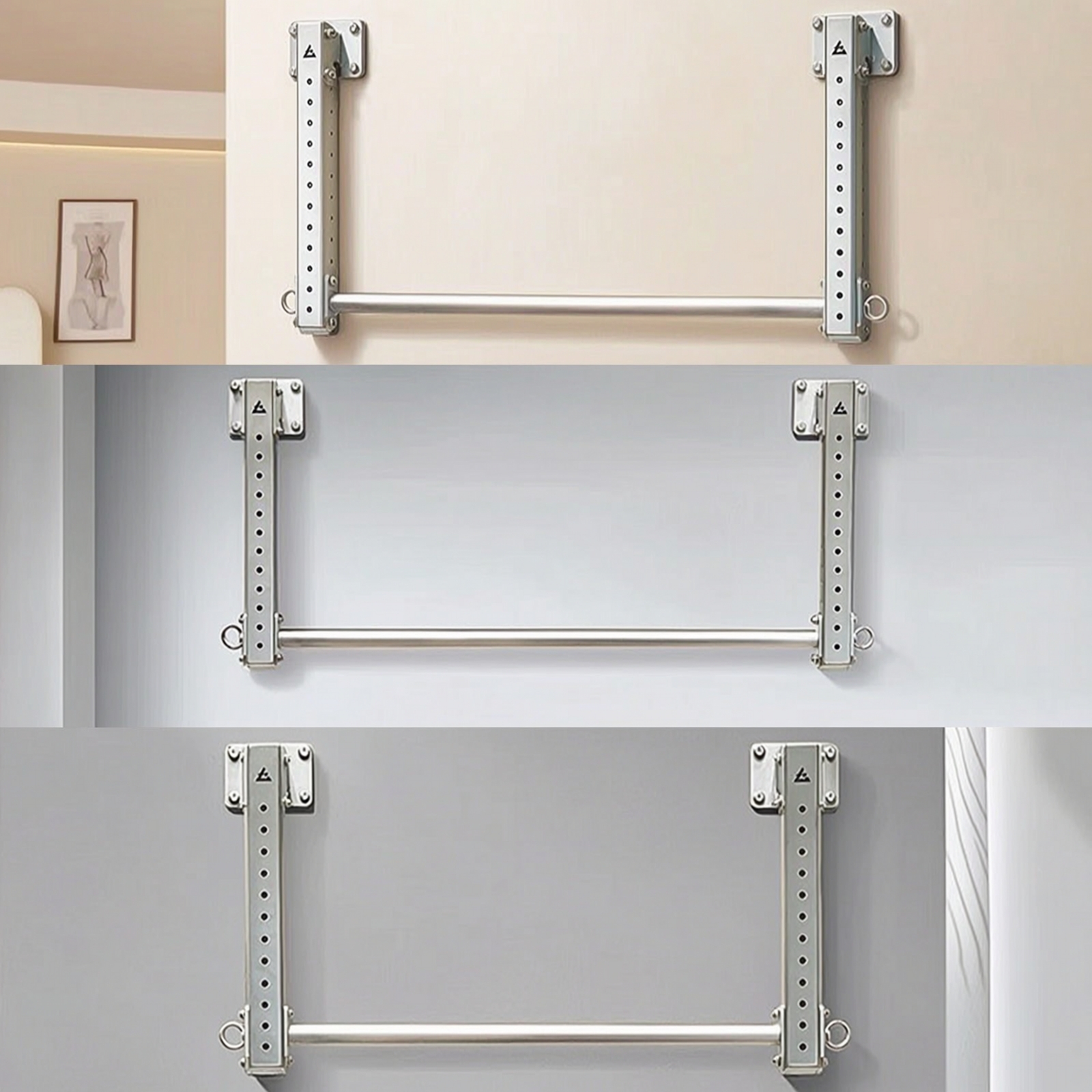 Pull-up Bar with Hanging Rings - Pull Up Bar Grip recension och pris