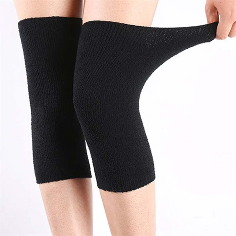 1 Pair Winter Warm Knee Pads B - Knee Sleeve Pair recension och pris