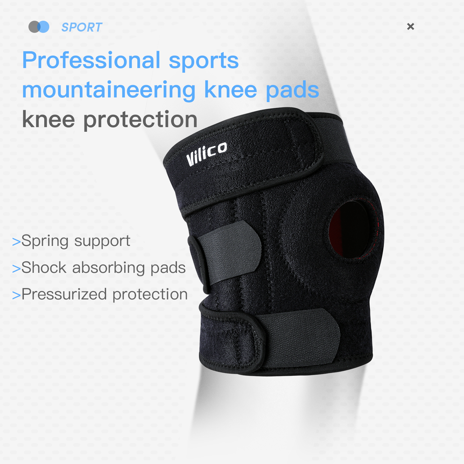 Knee Brace with Side Stabilize - Knee Sleeve Pair recension och pris