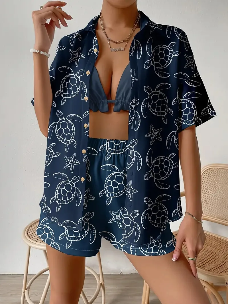 Fashion Print Beach Holiday 2- - Knee Sleeve Pair recension och pris
