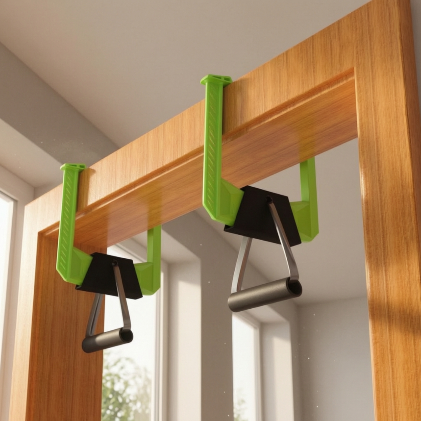 Doorway Pull-up Bar Acolchado  - Pull Up Bar Grip recension och pris
