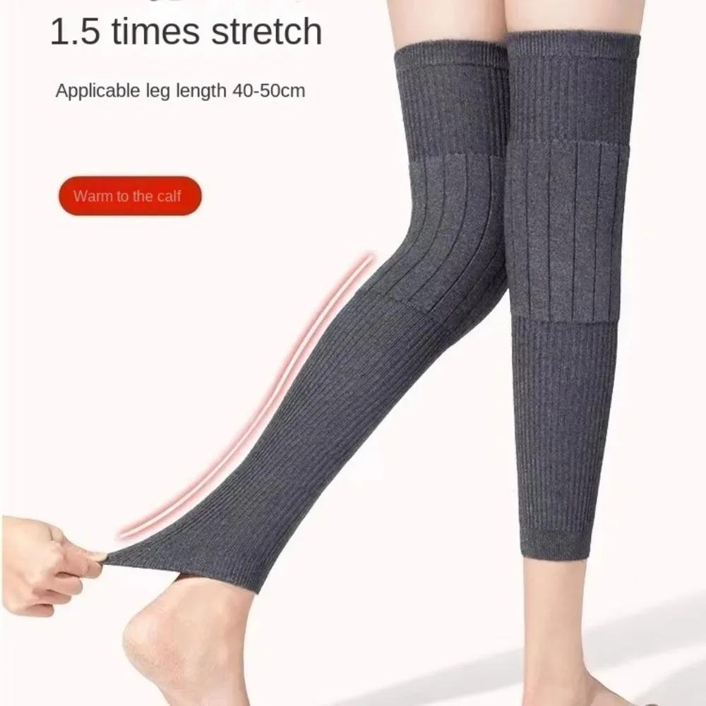 1 Pair Thick Warm Wool Kneepad - Knee Sleeve Pair recension och pris