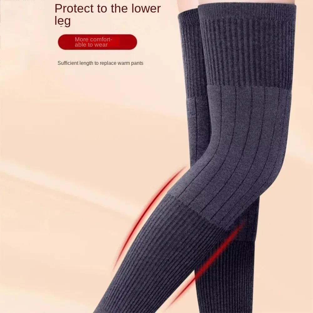 1 Pair Thick Warm Wool Kneepad - Knee Sleeve Pair recension och pris